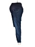 Times Two Maternity Solid Blue Jeggings Size L - photo 5