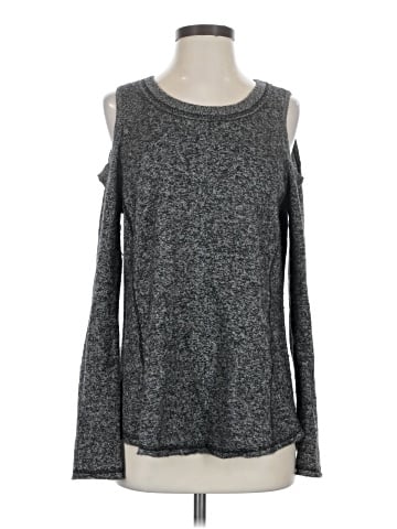 Aqua Cashmere Pullover Sweater (view 1)