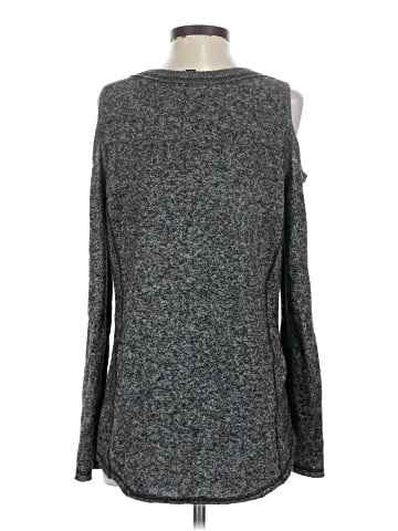 Aqua Cashmere Pullover Sweater (view 2)