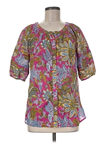 Talbots Short Sleeve Blouse (view 1)