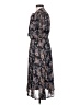 Assorted Brands 100% Polyester Print Black Cocktail Dress Size P (petite) - photo 5