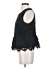 J.Crew 100% Polyester Black Sleeveless Blouse Size P (petite) - photo 5