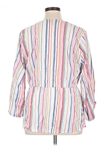 Lane Bryant 3/4 Sleeve Blouse (view 2)