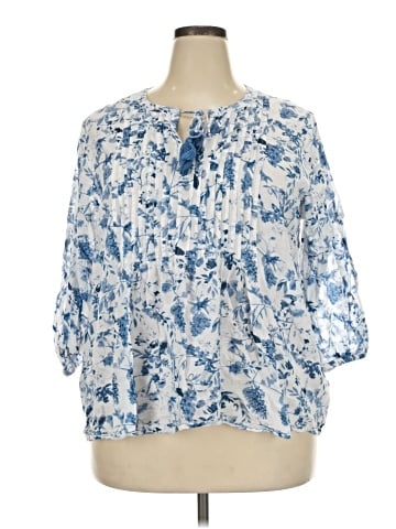 Elie Tahari 3/4 Sleeve Blouse (view 1)