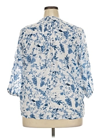 Elie Tahari 3/4 Sleeve Blouse (view 2)
