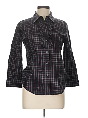 Theory 3/4 Sleeve Button-Down Shirt (view 1)