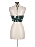 Angie 100% Rayon Green Sleeveless Top Size L - photo 2