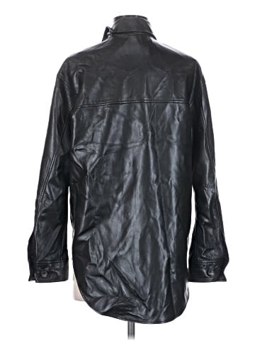 Wilfred Faux Leather Top (view 2)