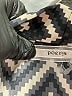 Poema 100% Polyester Chevron-herringbone Black Sleeveless Blouse Size 1XL/1X - photo 7
