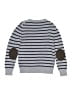 Crewcuts Outlet Stripes Gray Pullover Sweater Size 8 - 9 - photo 2