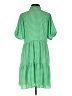 CeCe Checkered-gingham Green Casual Dress Size S - photo 2