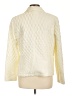 R.Q.T 100% Polyester Argyle Ivory Jacket Size L - photo 2