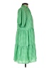 CeCe Checkered-gingham Green Casual Dress Size S - photo 4