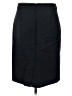 J.Crew 100% Wool Solid Black Wool Skirt Size 6 - photo 2