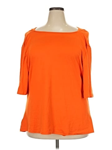 Unbranded 3/4 Sleeve T-Shirt (view 1)