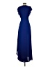 BCBGMAXAZRIA 100% Polyester Blue Cocktail Dress Size 0 - photo 2