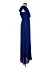 BCBGMAXAZRIA 100% Polyester Blue Cocktail Dress Size 0 - photo 4