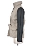Olive and Oak 100% Polyester Color Block Brown Gray Jacket Size XS - photo 5