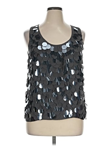 MICHAEL Michael Kors Sleeveless Blouse (view 1)