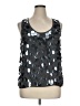 MICHAEL Michael Kors 100% Polyester Black Sleeveless Blouse Size 14 - photo 1