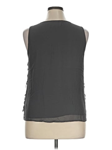 MICHAEL Michael Kors Sleeveless Blouse (view 2)