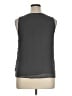 MICHAEL Michael Kors 100% Polyester Black Sleeveless Blouse Size 14 - photo 2