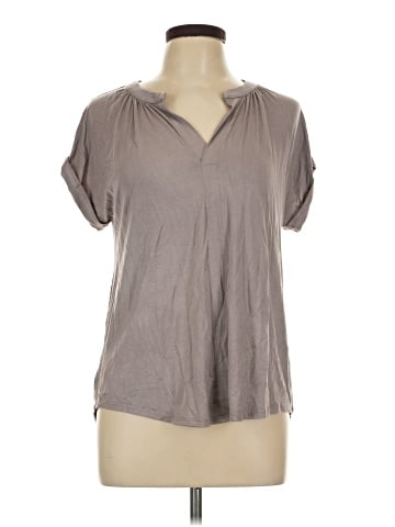 Cable & Gauge Short Sleeve Blouse (view 1)