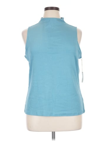 a.n.a. A New Approach Sleeveless T-Shirt (view 1)