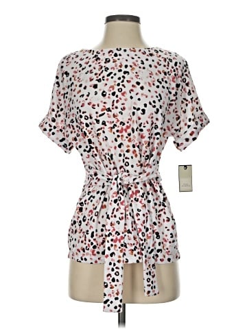 Dana Buchman Short Sleeve Blouse (view 1)