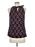Outback Red 100% Polyester Blue Sleeveless Blouse Size M - photo 2