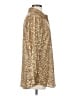 Soft Surroundings Metallic Gold Long Sleeve Blouse Size S - photo 4