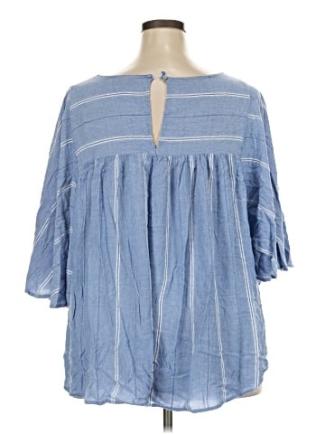 Lane Bryant 3/4 Sleeve Blouse (view 2)