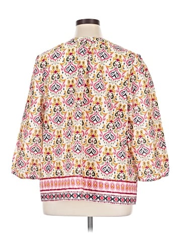 St. John's Bay 3/4 Sleeve Blouse (view 2)