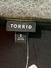 Torrid Metallic Gold Short Sleeve Top Size 2X Plus (2) - photo 7