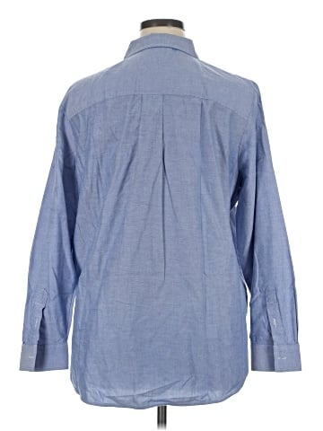 Ann Taylor LOFT Long Sleeve Button-Down Shirt (view 2)