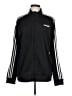 Adidas 100% Polyester Black Track Jacket Size L - photo 1