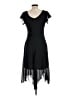 En Focus Studio 100% Polyester Black Cocktail Dress Size 10 - photo 2