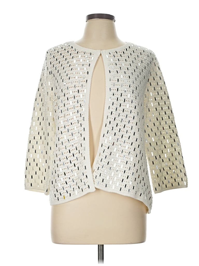 Chico's Cardigan Sweater In White