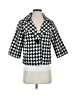 Allison Taylor Houndstooth White Blazer Size 4 - photo 1