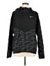 Nike 100% Polyester Graphic Black Track Jacket Size M - photo 1