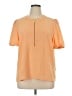 MICHAEL Michael Kors 100% Polyester Orange Short Sleeve Top Size XL - photo 1