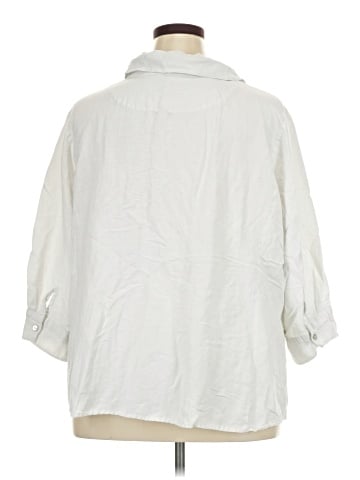 Avenue 3/4 Sleeve Button-Down Shirt (view 2)