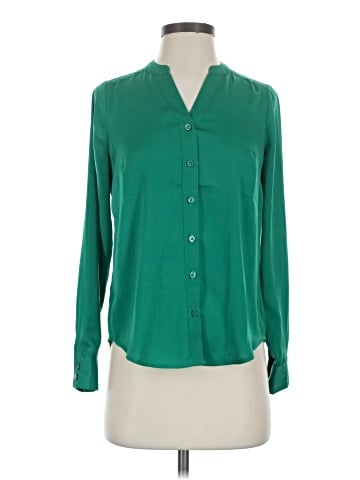 Ann Taylor Factory Long Sleeve Blouse (view 1)