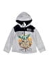 Star Wars 100% Polyester Silver Pullover Hoodie Size 5T - photo 1