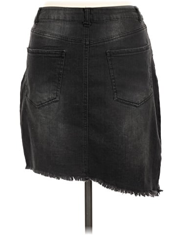 Refuge Denim Skirt (view 2)