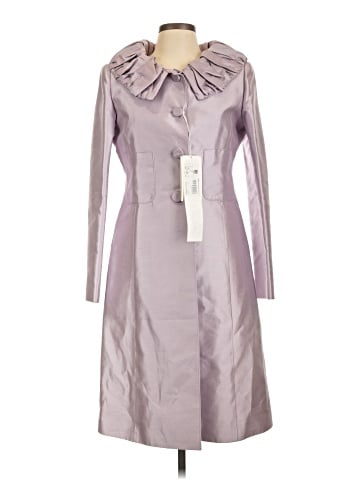 Valentino Ruffled Collar Coat (view 1)