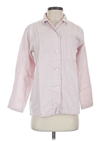 Muji 3/4 Sleeve Button-Down Shirt (view 1)