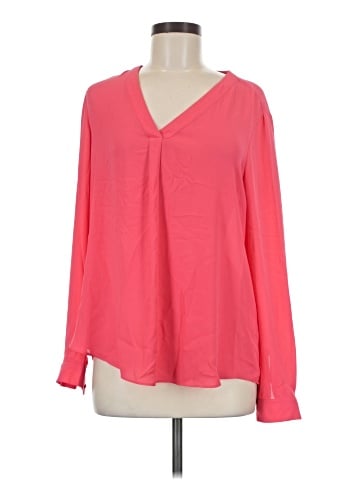 Rose + Olive Long Sleeve Blouse (view 1)