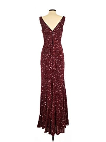 Carmen Marc Valvo Infusion Cocktail Dress (view 2)
