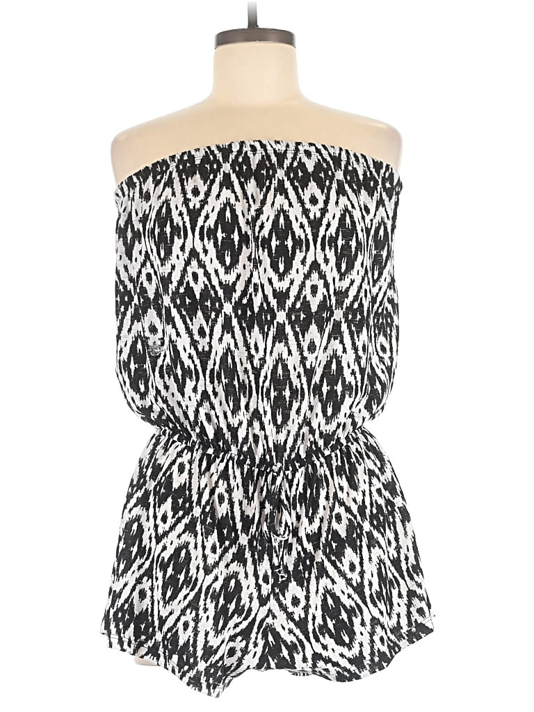 Pre-owned Elan Romper In Black